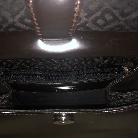 Bally Chocolate Brown Patent Leather Bag - Picture 5 of 11